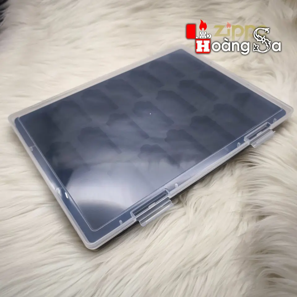 Hộp Nhựa Dẻo Chứa 21 Bật Lửa Zippo Slim