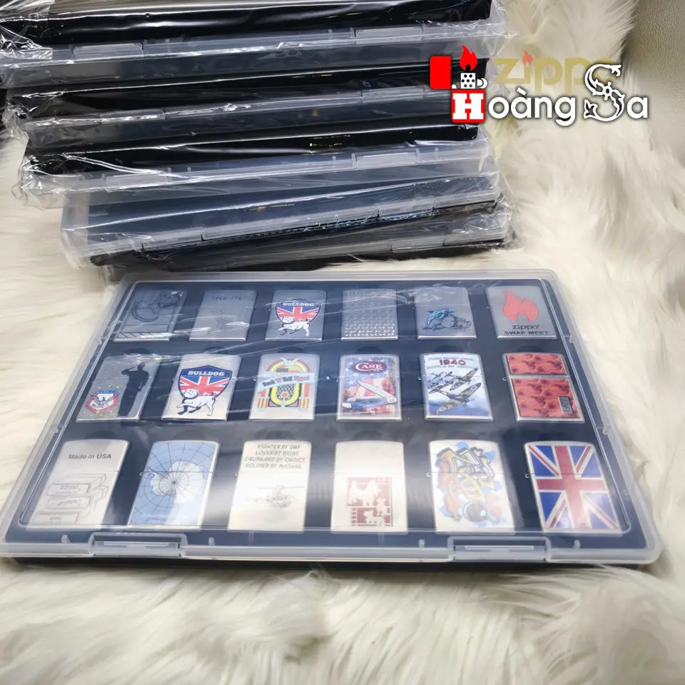 Hộp Nhựa Dẻo Đựng 18 Bật Lửa Zippo - Ảnh 4