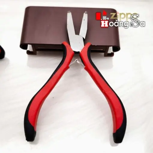 Kềm Bóp Bản Lề Có Rãnh Chuyên Dụng Cho Zippo - Dụng Cụ Điều Chỉnh Bản Lề Hoàn Hảo - Ảnh 2