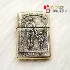 Zippo Armor With Love To Dad