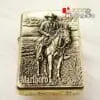 Bật lửa Zippo Armor Brass Marlboro – Phiên bản Cao bồi độc đáo