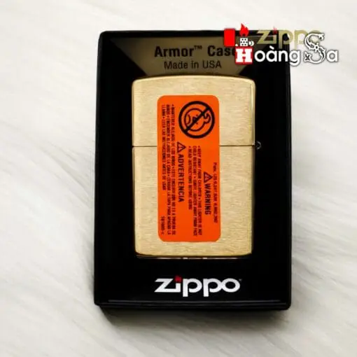 Bật lửa Zippo Armor Brass Marlboro – Phiên bản Cao bồi độc đáo - Ảnh 3