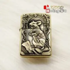 Bật Lửa Zippo Armor 12 Con Giáp - Chuột