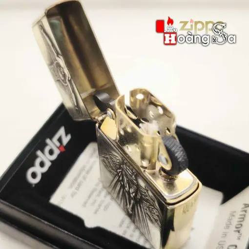 Zippo Armor Brass Khắc Hình Chúa Giê-su 3 - Ảnh 2
