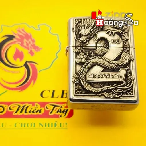 Mẫu khắc Zippo miền tây - Ảnh 3