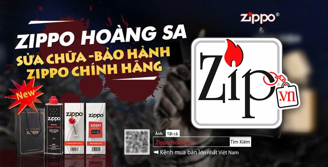 Dịch vụ sửa chữa và bảo hành Zippo chính hãng tại Zippo Hoàng Sa