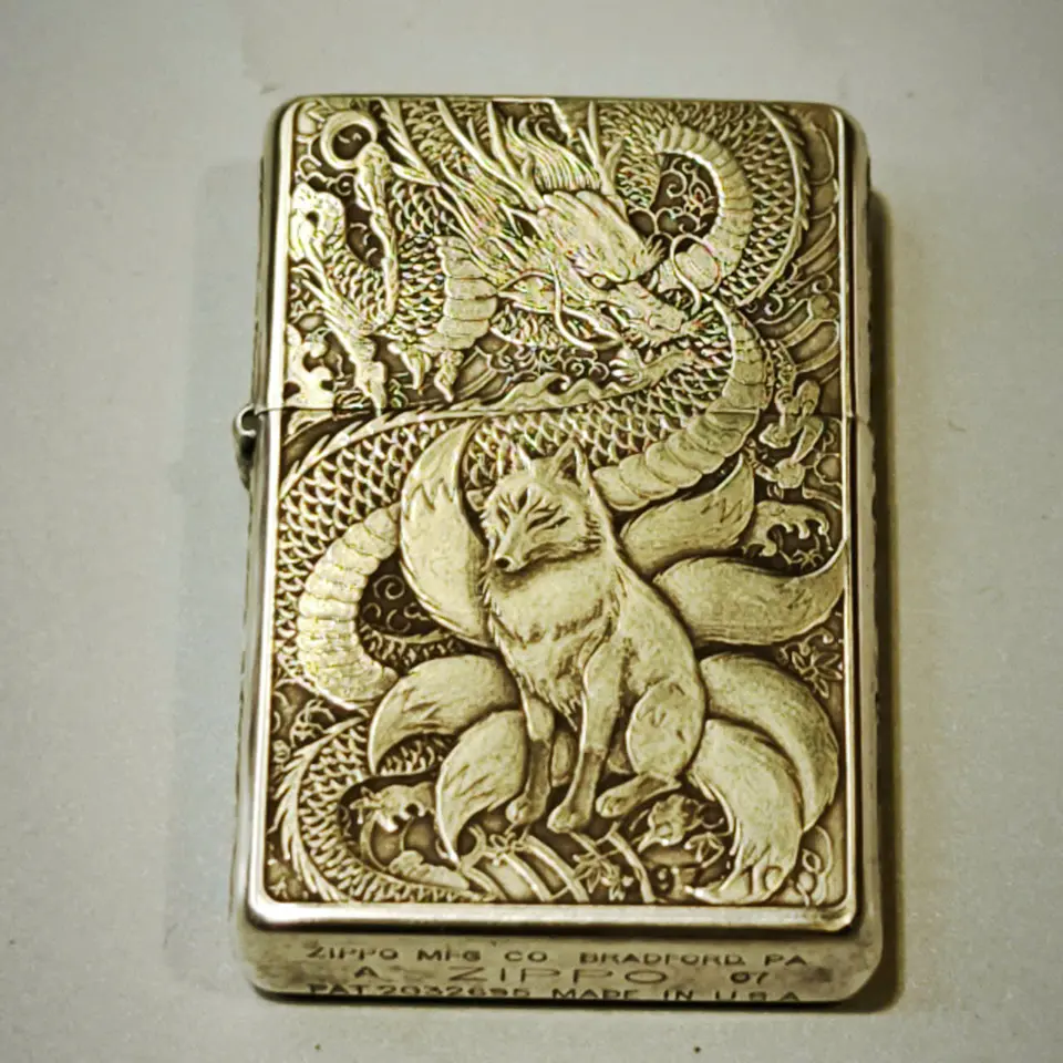 Mẫu khắc Hồ Ly và Rồng - Ảnh 5