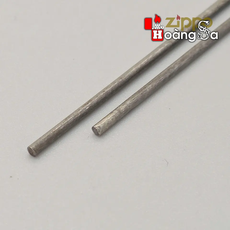 thép đặc biệt 50 cm chuyên dụng làm cốt lề 5 chấu mập zippo đời 1950 - 1955 - Ảnh 4